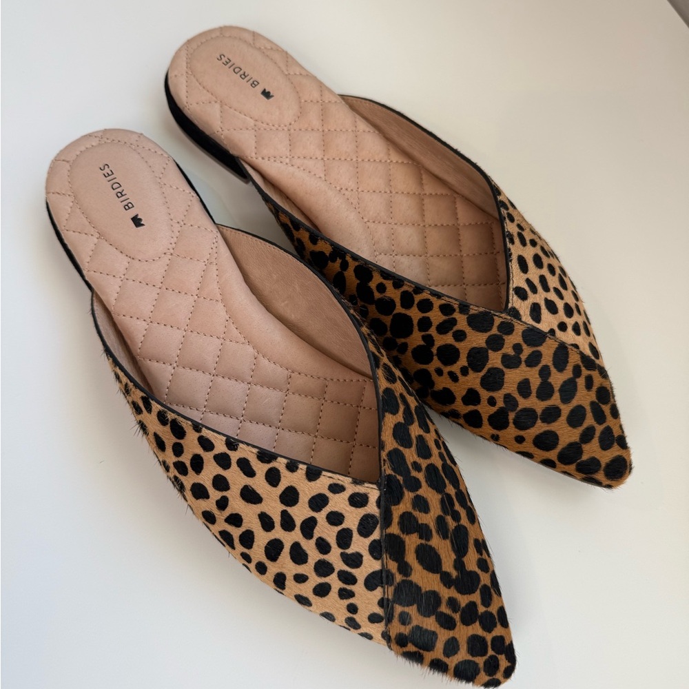 Birdies The Swan - Mini Cheetah print - size 9